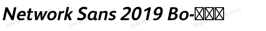 Network Sans 2019 Bo字体转换 Network Sans 2019 Bo字体转换